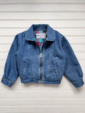 VINTAGE 90s FRENCH TOAST by LOLLYTAGS Super Soft Denim Jacket